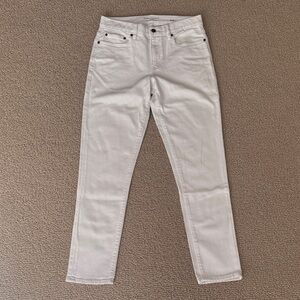 Banana Republic Men's White Slim Fit Jeans 30x30